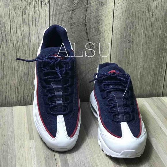 Sold out Nike Air Max 95 LX White Blue W - Picture 6 of 7